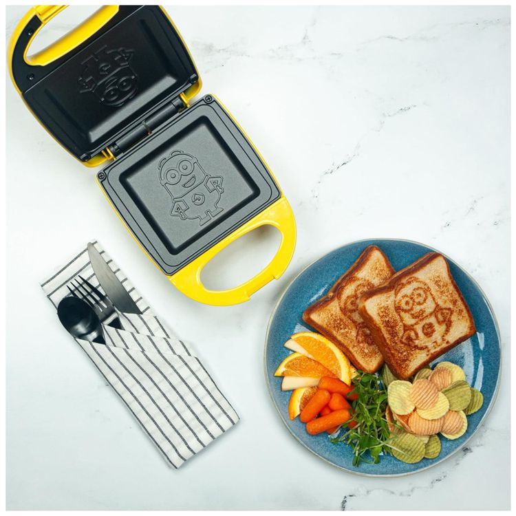 Sanduicheira-com-Placas-Antiaderente-Tematica-Minions-110V-Imagem-3