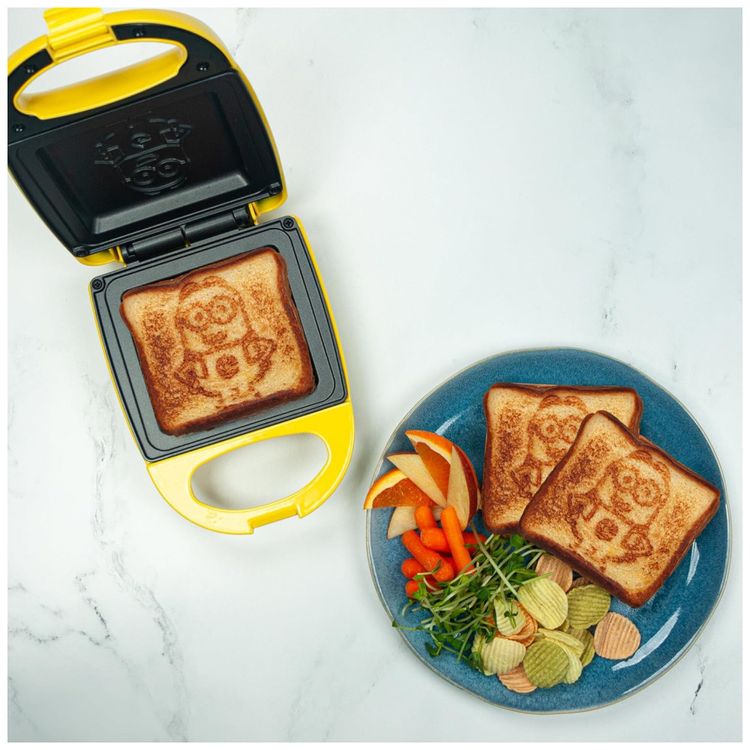 Sanduicheira-com-Placas-Antiaderente-Tematica-Minions-110V-Imagem-4