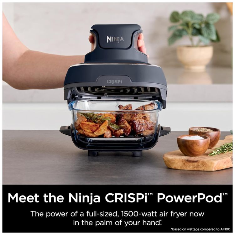 Fritadeira-Eletrica-Air-Fryer-Tudo-em-Um-com-2-Recipientes-Imagem-2