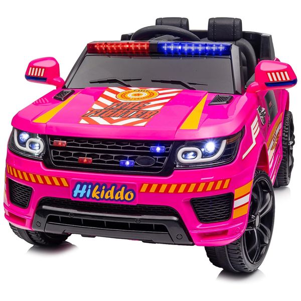 Carro-Eletrico-Infantil-Policial-com-Controle-Remoto-Imagem-0