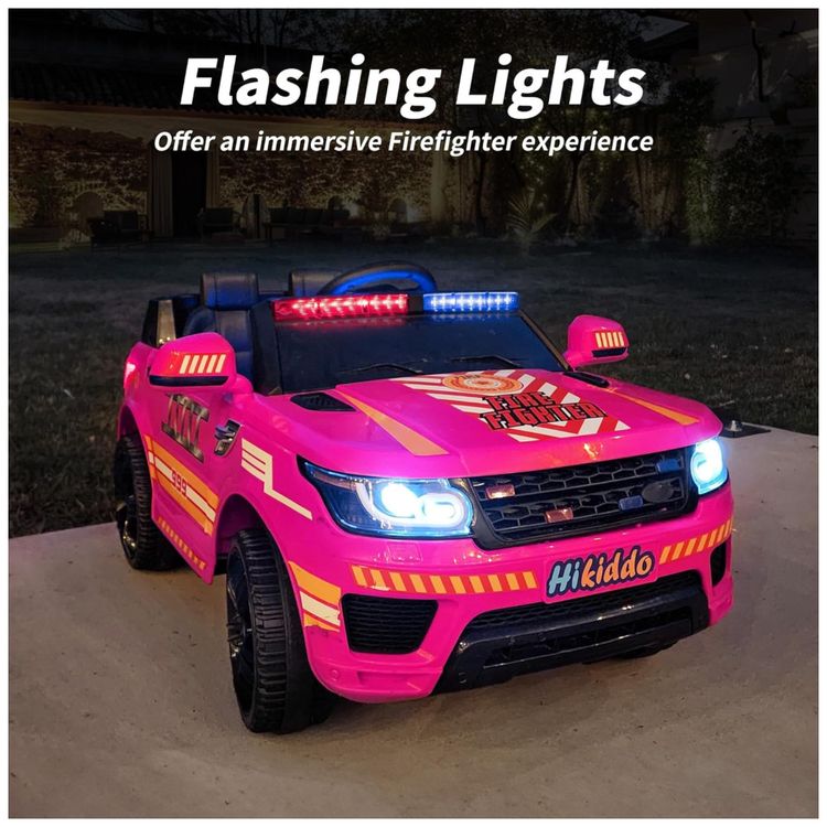 Carro-Eletrico-Infantil-Policial-com-Controle-Remoto-Imagem-4