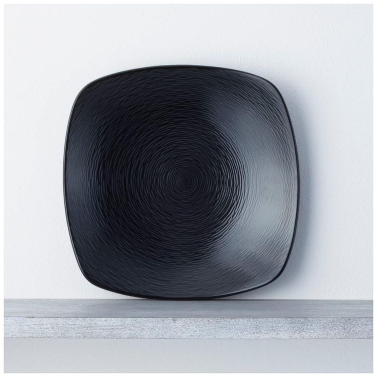 Prato-com-Formato-Quadrado-e-Material-de-Porcelana-Imagem-1