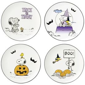 Conjunto-de-Pratos-Decorativos-com-4-Pecas-Tema-de-Snoopy-Imagem-0
