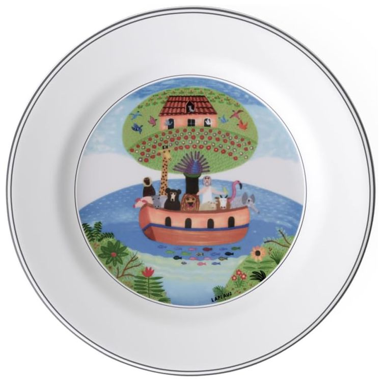 Prato-para-Salada-ou-Aperitivo-de-21-cm-com-Tema-Arca-de-Imagem-0