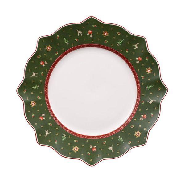 Prato-Natal-para-Jantar-de-27-cm-Elegancia-e-Praticidade-Imagem-0