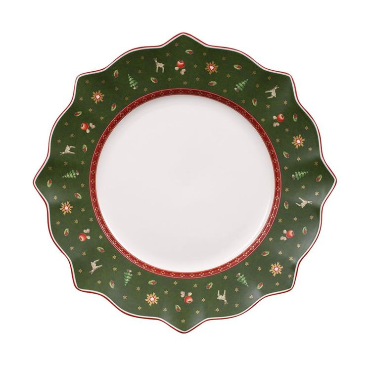 Prato-Natal-para-Jantar-de-27-cm-Elegancia-e-Praticidade-Imagem-0