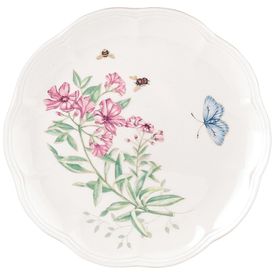 Prato-Decorativo-22-cm-com-Tema-de-Flores-e-Borboletas-Imagem-0
