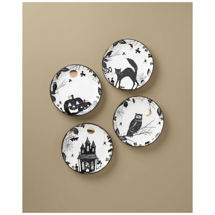 Conjunto-de-Pratos-Decorativos-com-4-Pecas-Tema-de-Imagem-1