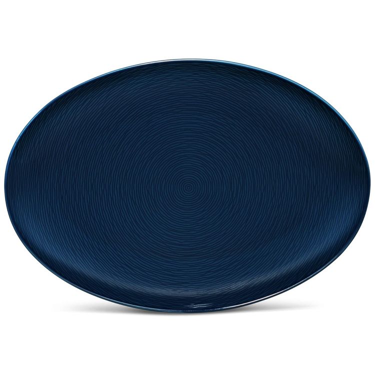Prato-Oval-40-cm-em-Porcelana-01-Unidade-Noritake-NoN-Imagem-0