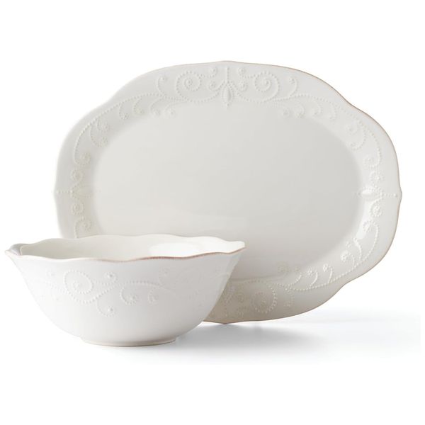 Conjunto-de-Prato-Oval-e-Tigela-para-Servir-2-Pecas-Imagem-0