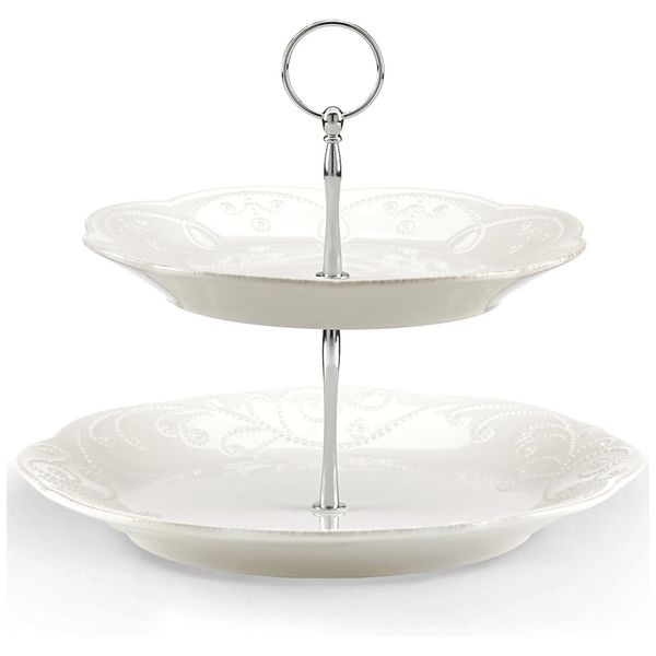 Bandeja-de-Servir-em-Porcelana-2-Andares-Lenox-French-Imagem-0