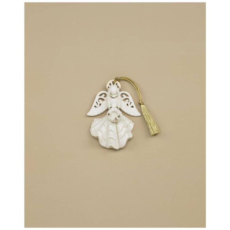 Enfeite-de-Natal-em-Porcelana-Anjo-Lenox-895989-Branco-Imagem-1