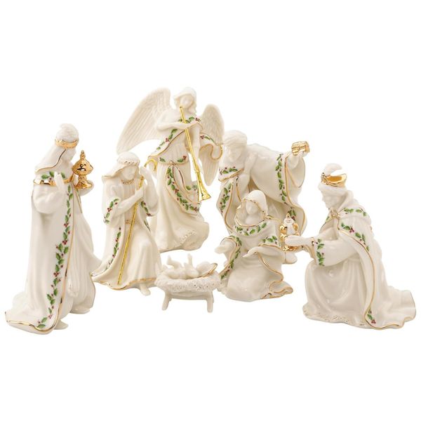 Conjunto-de-Presepio-em-Porcelana-7-Pecas-Lenox-806053-Imagem-0