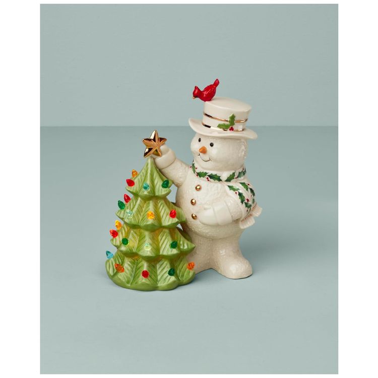 Enfeite-de-Natal-em-Porcelana-Boneco-de-Neve-Lenox-Happy-Imagem-1