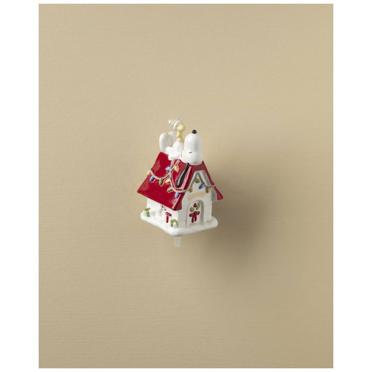 Enfeite-de-Natal-em-Porcelana-Snoopy-para-Prato-Lenox-Imagem-1