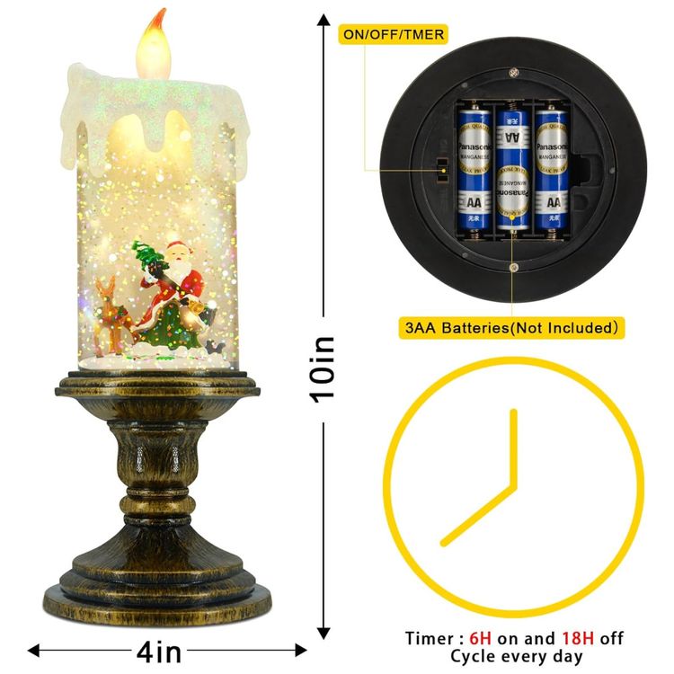 Enfeite-de-Natal-Vela-sem-Chamas-com-Led-e-Temporizador-a-Imagem-2