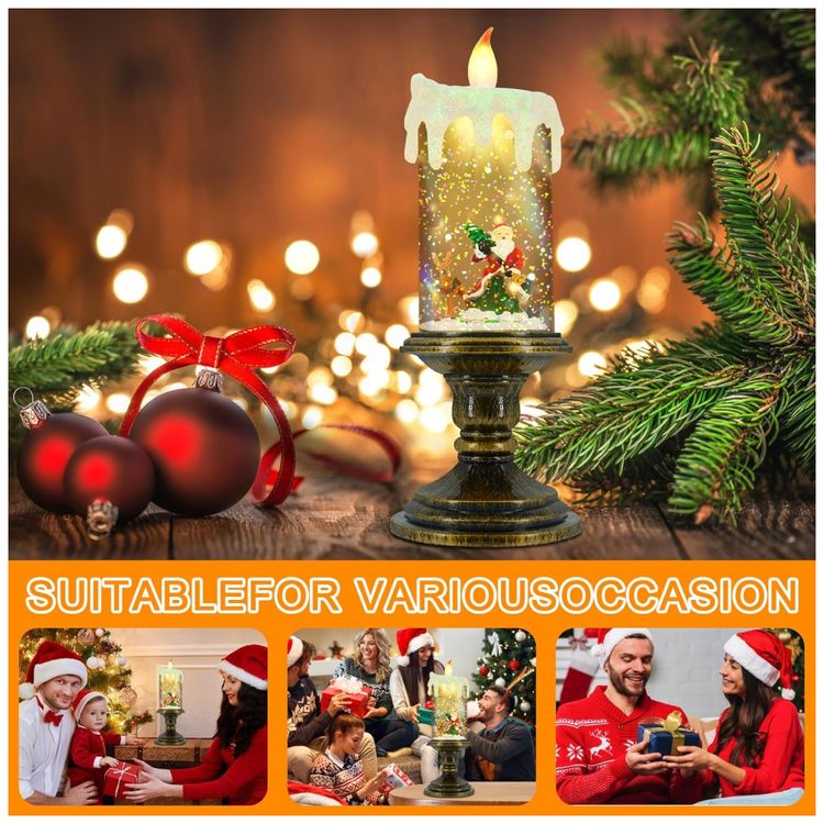 Enfeite-de-Natal-Vela-sem-Chamas-com-Led-e-Temporizador-a-Imagem-4