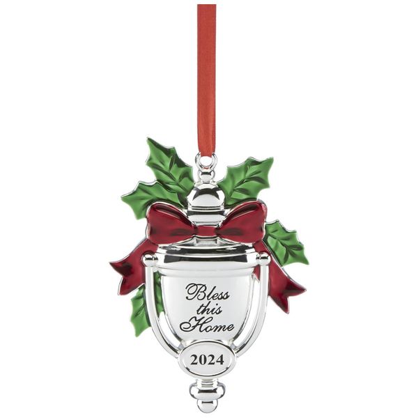 Enfeite-Natalino-de-Metal-Bless-This-Home-Lenox-895759-Imagem-0