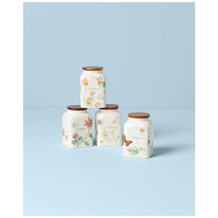 Conjunto-de-4-Potes-de-Especiarias-177-mL-Lenox-Butterfly-Imagem-1