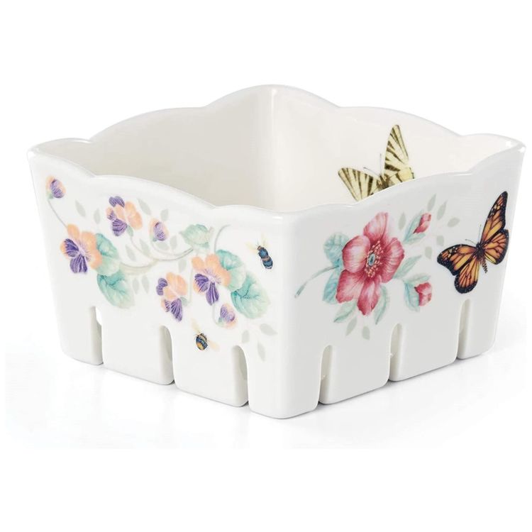 Tigela-de-Frutas-em-Porcelana-Lenox-Butterfly-Meadow-Imagem-0