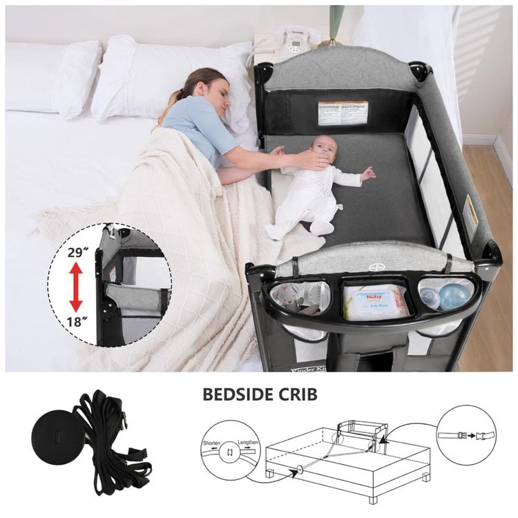 Berco-Cercado-Portatil-4-em-1-com-Porta-Objetos-e-Ziper-Imagem-3