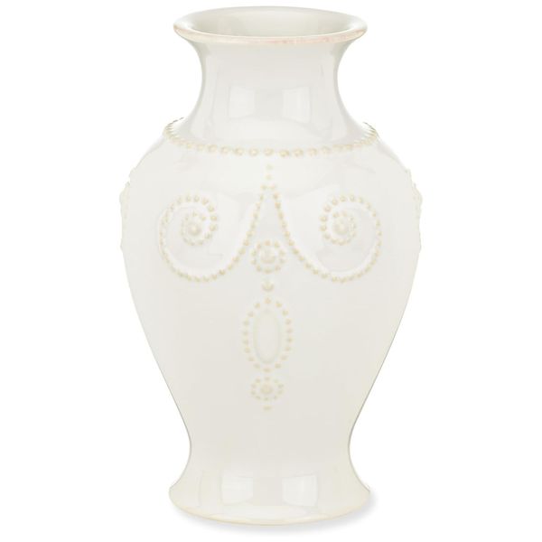 Vaso-de-20-cm-em-Ceramica-Stoneware-Lenox-French-Perle-Imagem-0