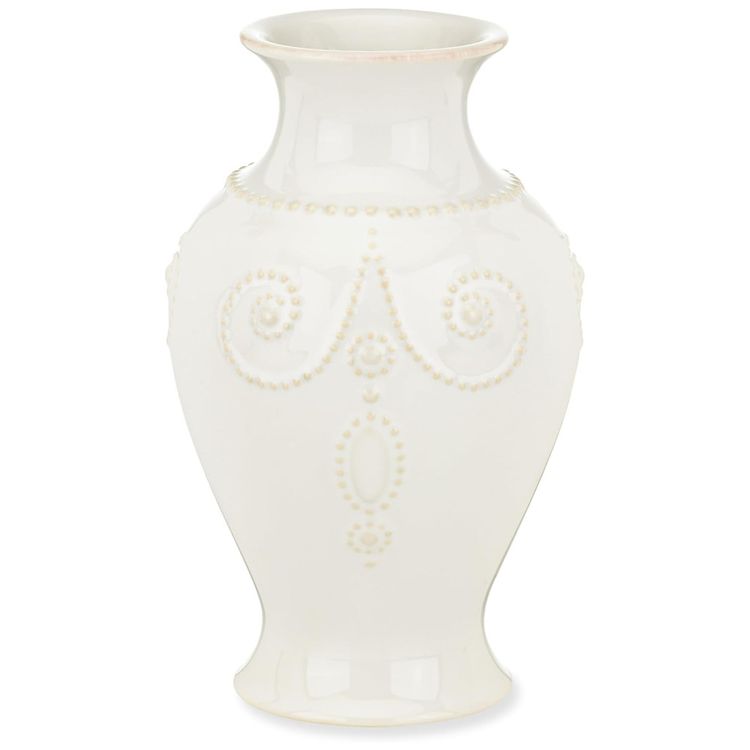 Vaso-de-20-cm-em-Ceramica-Stoneware-Lenox-French-Perle-Imagem-0
