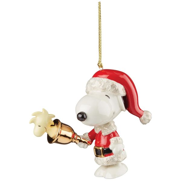 Enfeite-de-Natal-em-Porcelana-Snoopy-com-Sininho-Lenox-Imagem-0