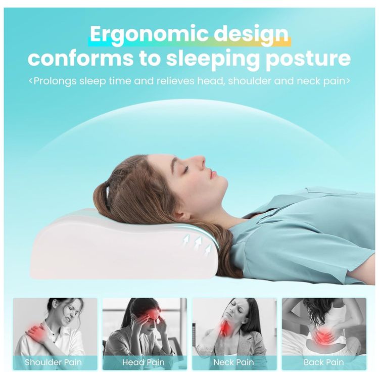Travesseiro-Cervical-Ergonomico-de-Espuma-de-Memoria-Imagem-1