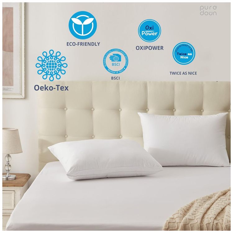 Conjunto-de-Travesseiros-de-Penas-de-Ganso-Tamanho-King-Imagem-4