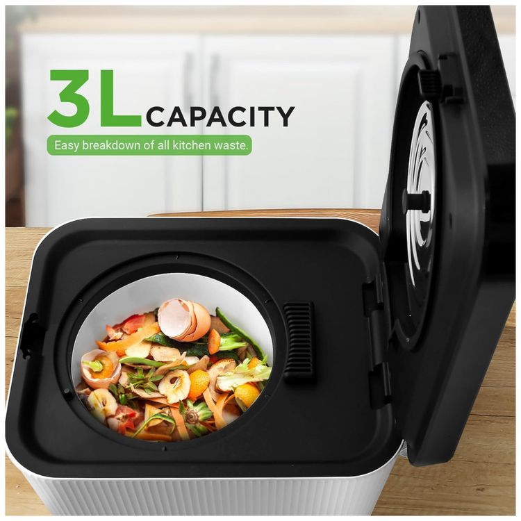 Composteira-Eletrica-de-Cozinha-3L-para-Ambiente-Interno-Imagem-5