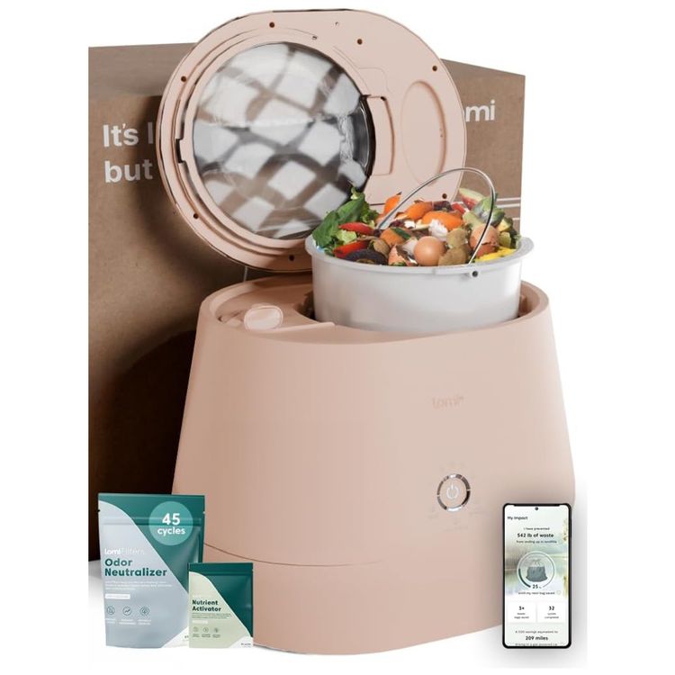 Composteira-Eletrica-de-Cozinha-3L-para-Ambiente-Interno-Imagem-0