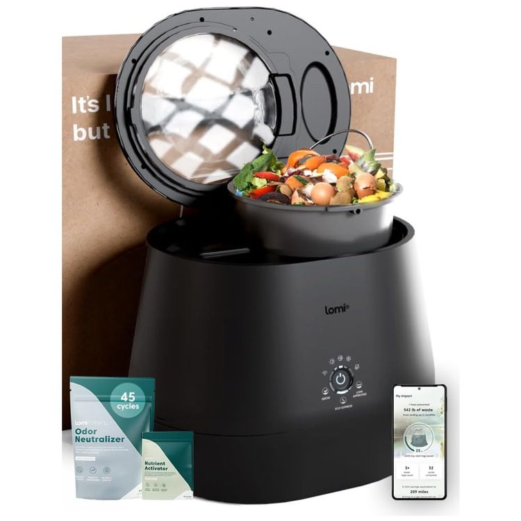 Composteira-Eletrica-de-Cozinha-3L-para-Ambiente-Interno-Imagem-0
