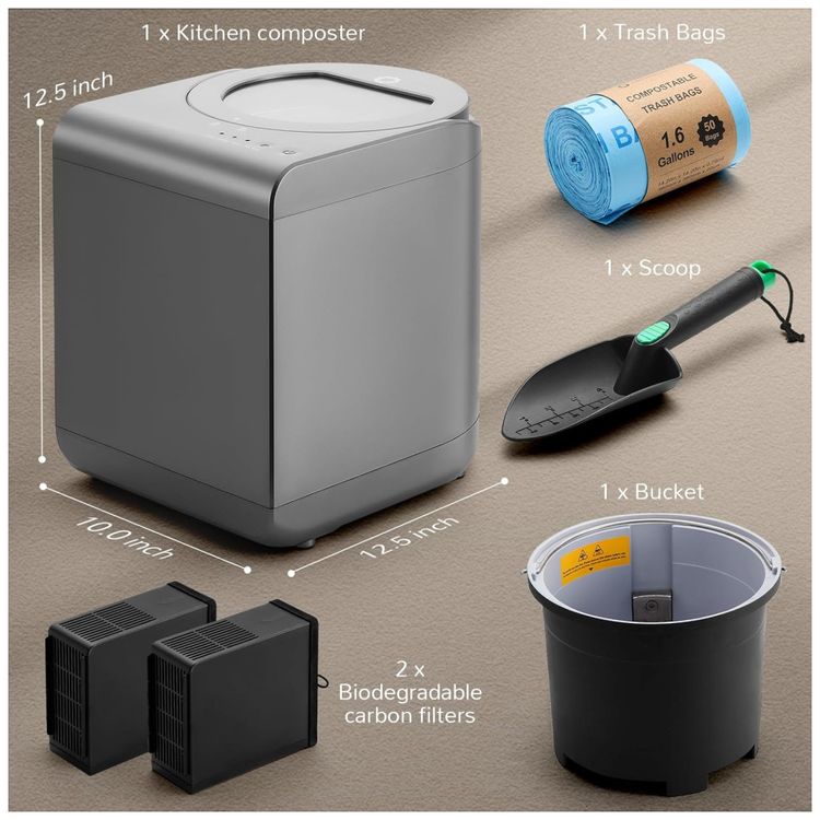 Composteira-Eletrica-de-Cozinha-25L-com-Lamina-Tripla-Imagem-8