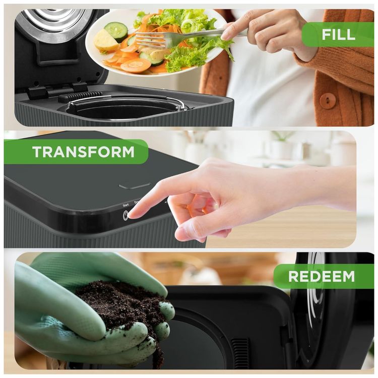 Composteira-Eletrica-de-Cozinha-3L-para-Ambiente-Interno-Imagem-3