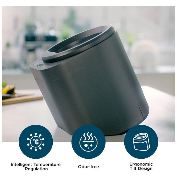 Composteira-Eletrica-de-Cozinha-3L-para-Ambientes-Internos-Imagem-2