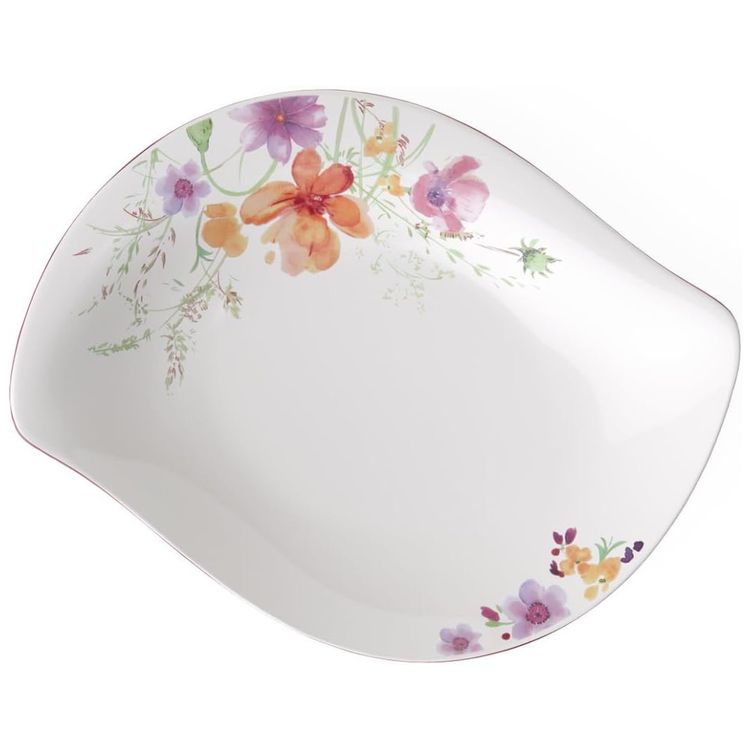 Tigela-Plana-com-Tamanho-de-33-cm-Material-de-Porcelana-Imagem-1