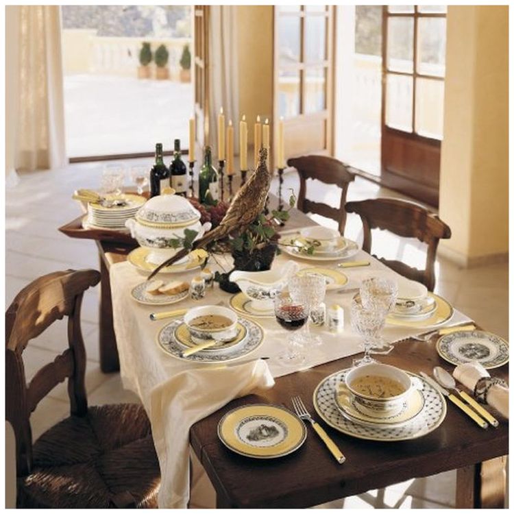 Tigela-de-600mL-com-Estilo-Classico-Material-de-Porcelana-Imagem-3