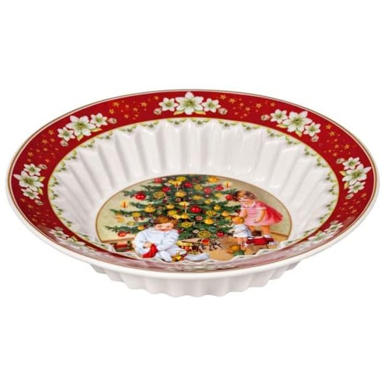 Bowl-Tema-de-Natal-com-Estilo-Classico-Formato-Redondo-e-Imagem-1