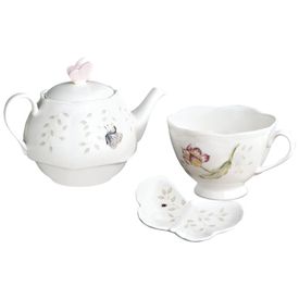 Conjunto-de-Cha-Inclui-Bule-Xicara-e-Pires-em-Porcelana-Imagem-0