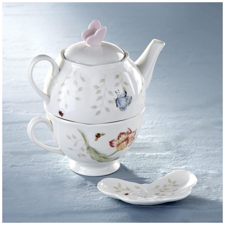 Conjunto-de-Cha-Inclui-Bule-Xicara-e-Pires-em-Porcelana-Imagem-7