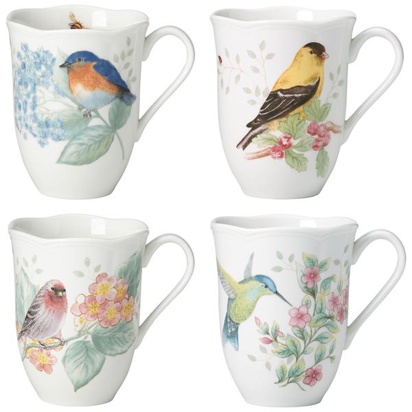 Conjunto-de-Canecas-Tema-de-Floral-com-4-Pecas-Capacidade-Imagem-0