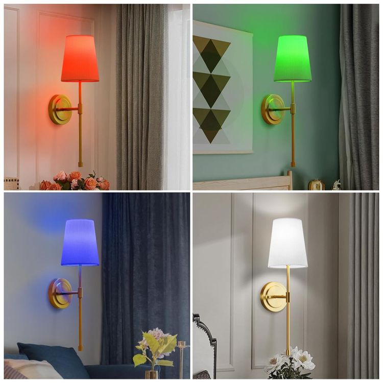 Conjunto-de-Luminaria-de-Parede-Sem-Fio-com-Controle-Remoto-Imagem-4