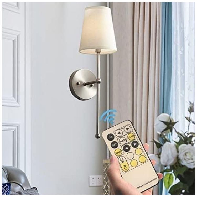 Conjunto-de-Luminaria-de-Parede-Sem-Fio-com-2-Pecas-Imagem-3