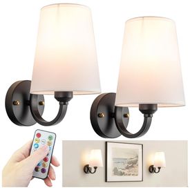 Conjunto-de-Luminaria-de-Parede-Sem-Fio-com-2-Pecas-Estilo-Imagem-0