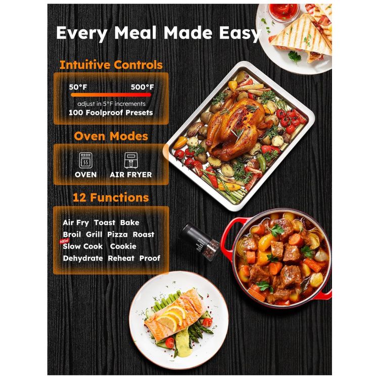 Forno-Eletrico-Inteligente-com-112-Menus-Predefinidos-Imagem-3