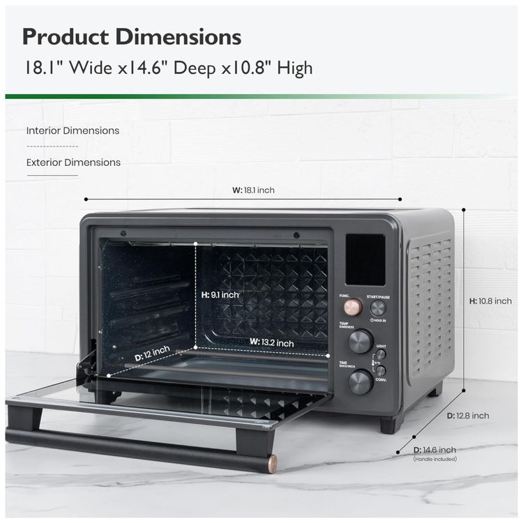 Forno-Eletrico-10-em-1-com-Capacidade-de-24L-Aquecimento-Imagem-6