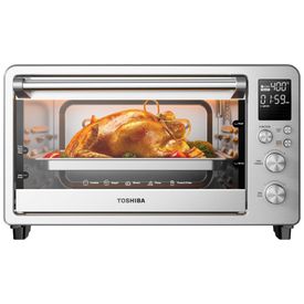 Forno-Eletrico-12-em-1-em-Aco-Inoxidavel-com-Tela-LED-e-Imagem-0