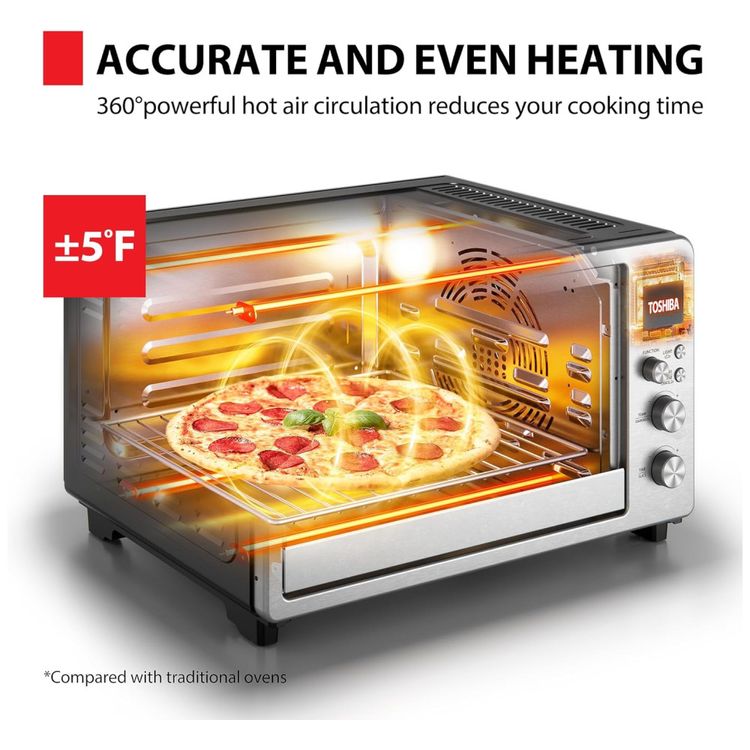 Forno-Eletrico-12-em-1-em-Aco-Inoxidavel-com-Tela-LED-e-Imagem-3