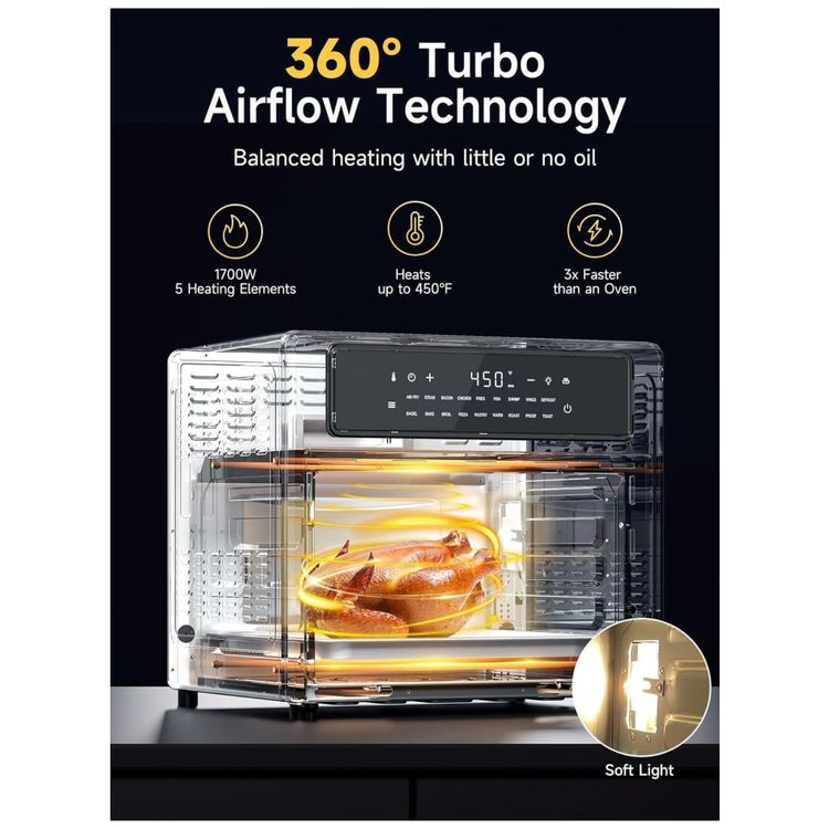 Forno-Eletrico-18-em-1-com-Capacidade-de-25L-Material-de-Imagem-2